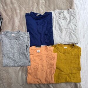 Set of Five Warehouse T-Shirts